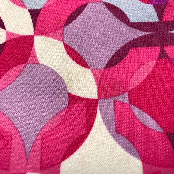 Coach Poppy Kaliedoscope Wristlet Baguette - Picture 5 of 9